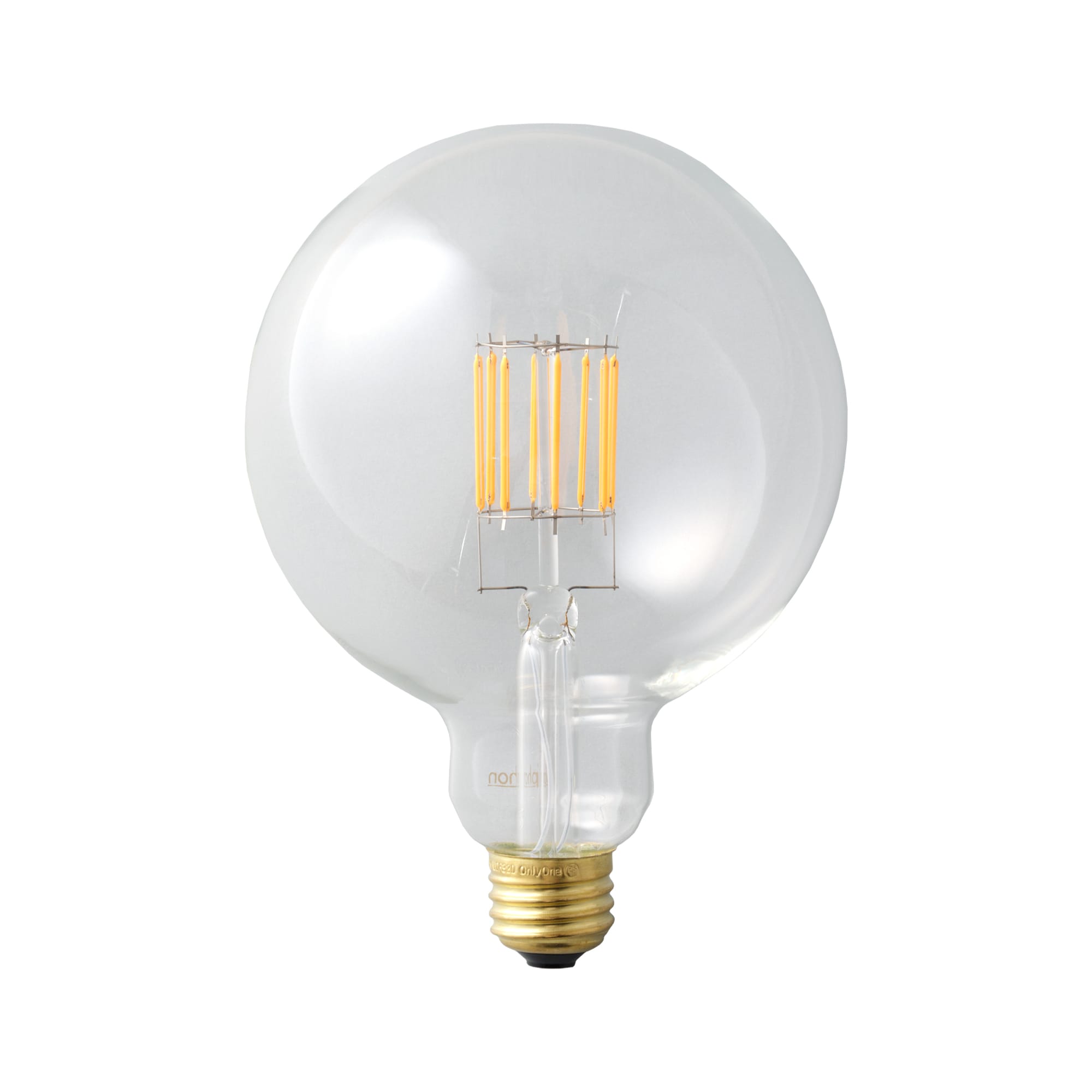 ビンテージLED電球 LEDボール125(E26)50W相当 2200K | LT-BB002-05