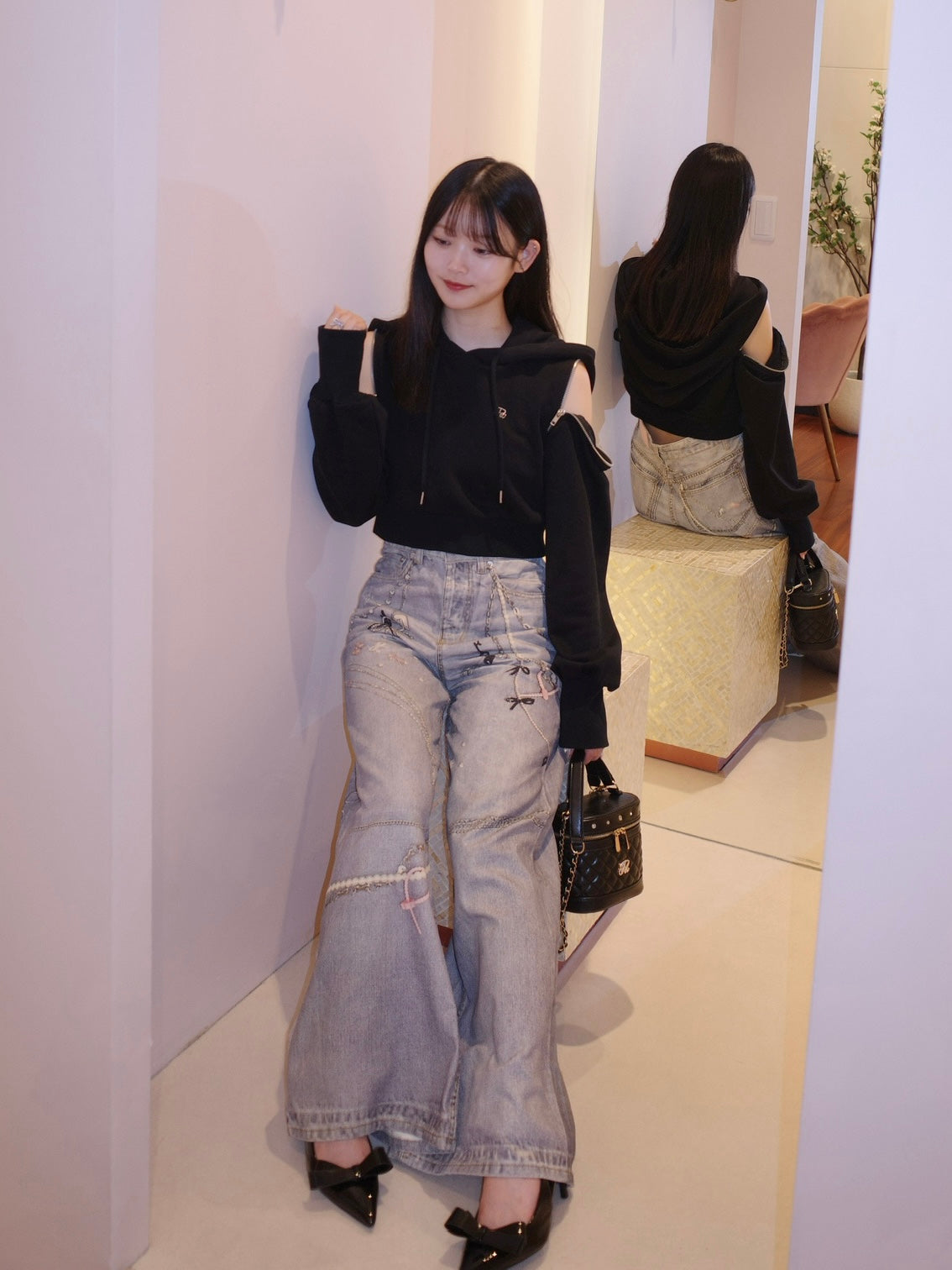 toy print denim – ROUGE by POMME d'amour