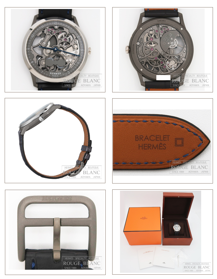 エルメス スリム ドゥ エルメス 腕時計 メンズ 【新品】 HERMES Men's