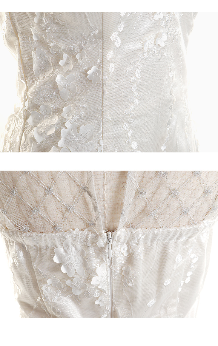 XSサイズあり】パール襟リボン×ラメチュールタイトミニキャバドレス