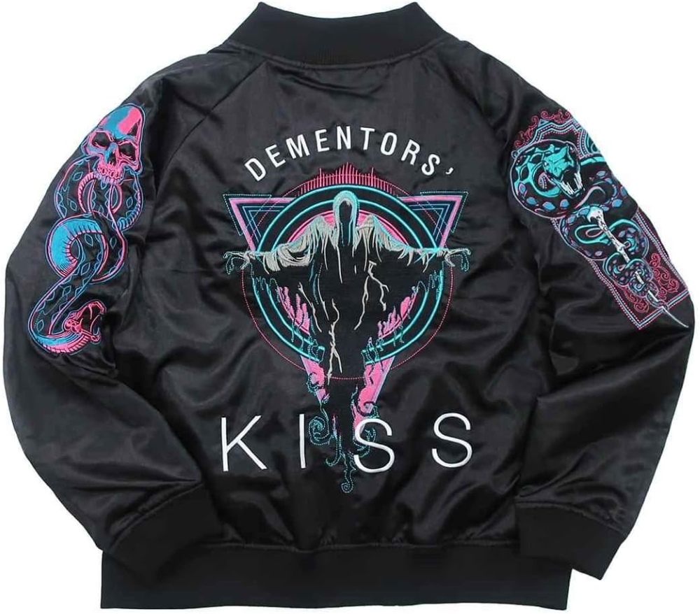 ディメンターズキス⭐︎スカジャン⭐︎ハリーポッター⭐︎コミコン購入