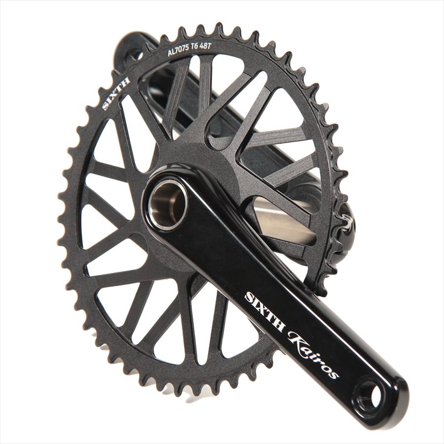 SIXTH Componentsのオリジナルナローワイドシングルクランク ROCKBIKES
