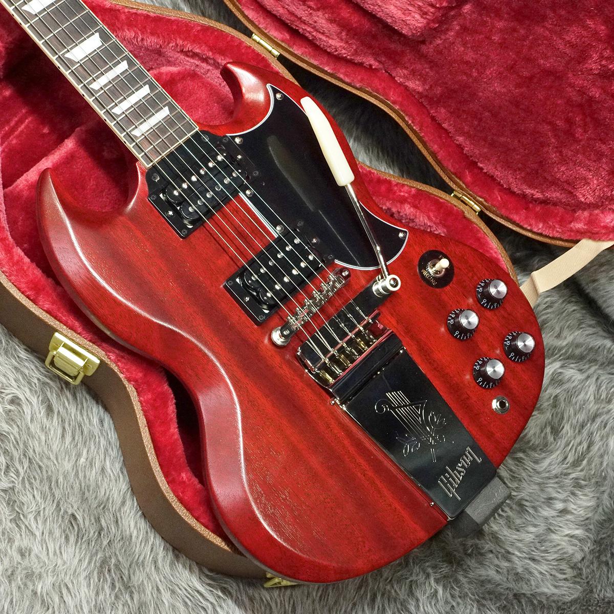 Gibson SG Standard '61 Faded Maestro Vibrola Vintage Cherry