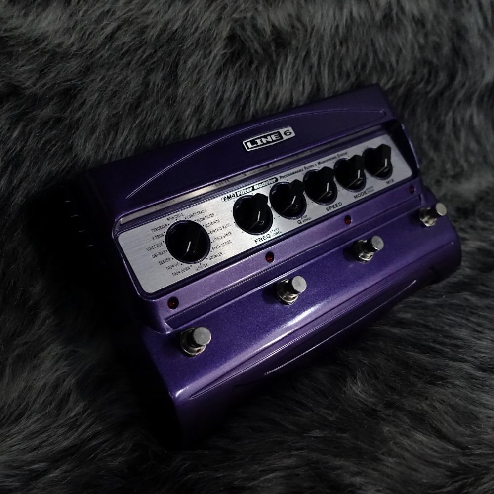 ギター LINE 6 FM4 Filter Modeler フィルターはこれ一台で！Line6 FM4をレビュー・評価。