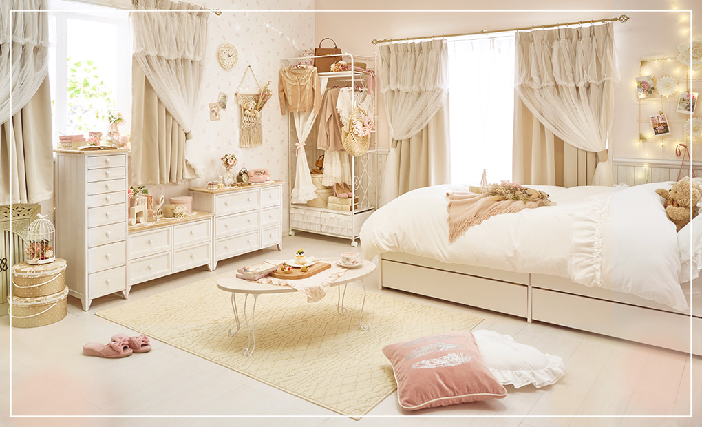 Milk tea time｜かわいい姫系インテリア家具・雑貨の通販｜ロマプリ