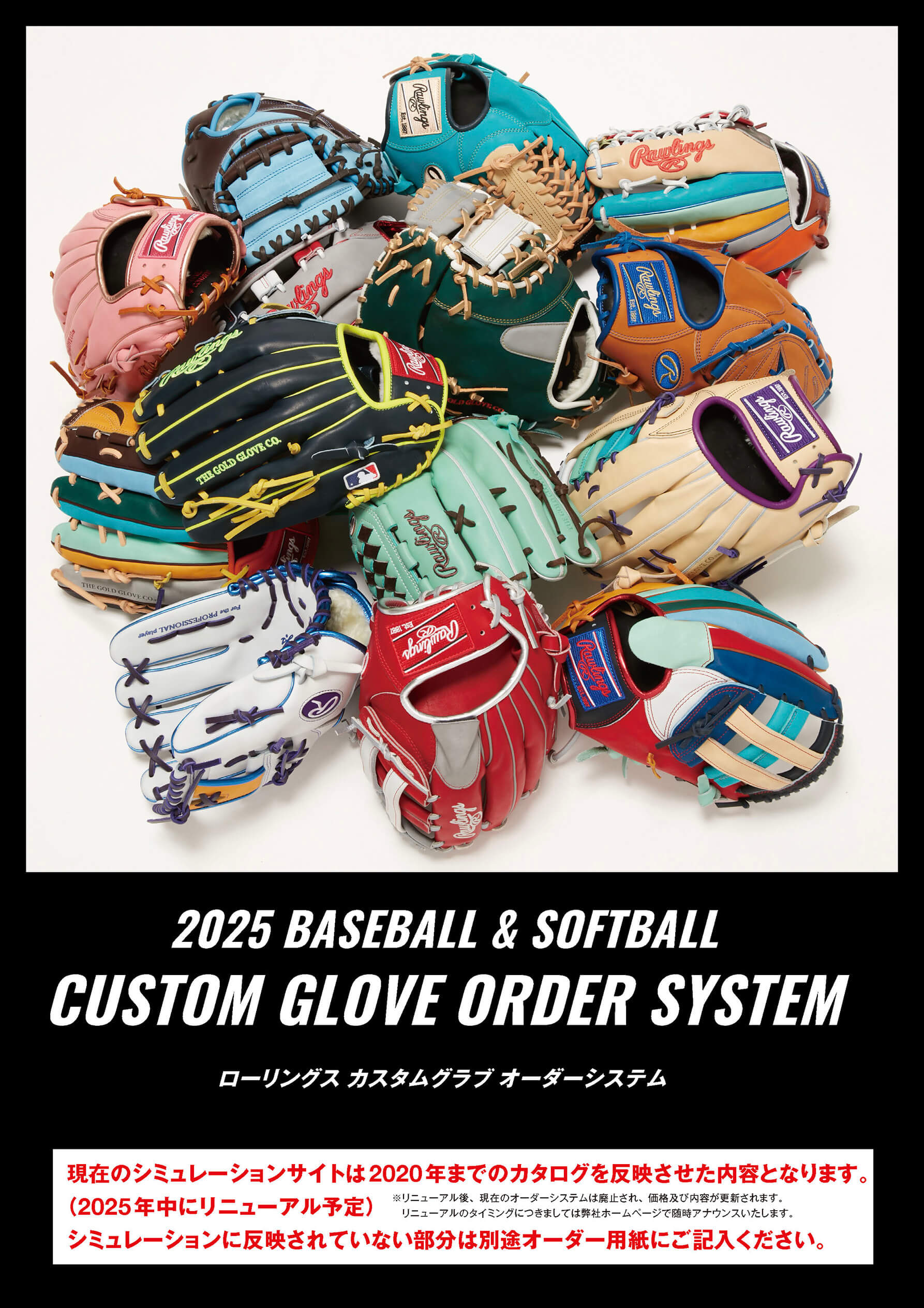 CUSTOM GLOVE | ローリングスジャパン - Rawlings