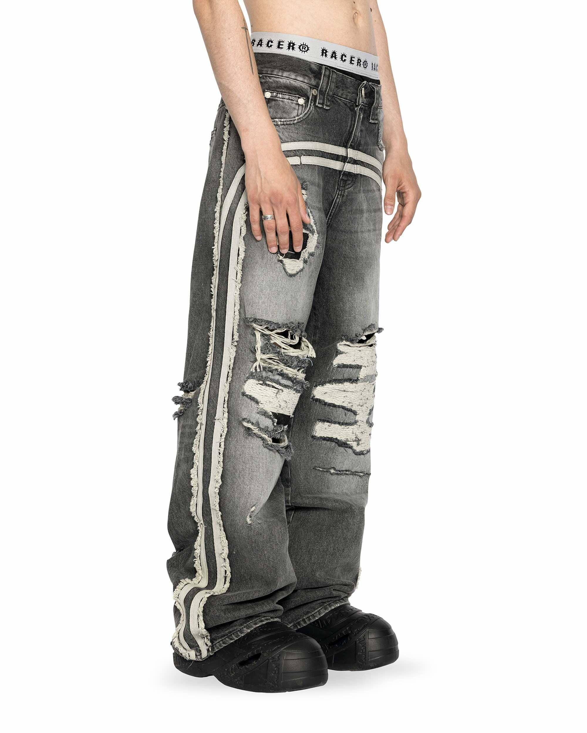 Grey Track Jeans – Racer Worldwide