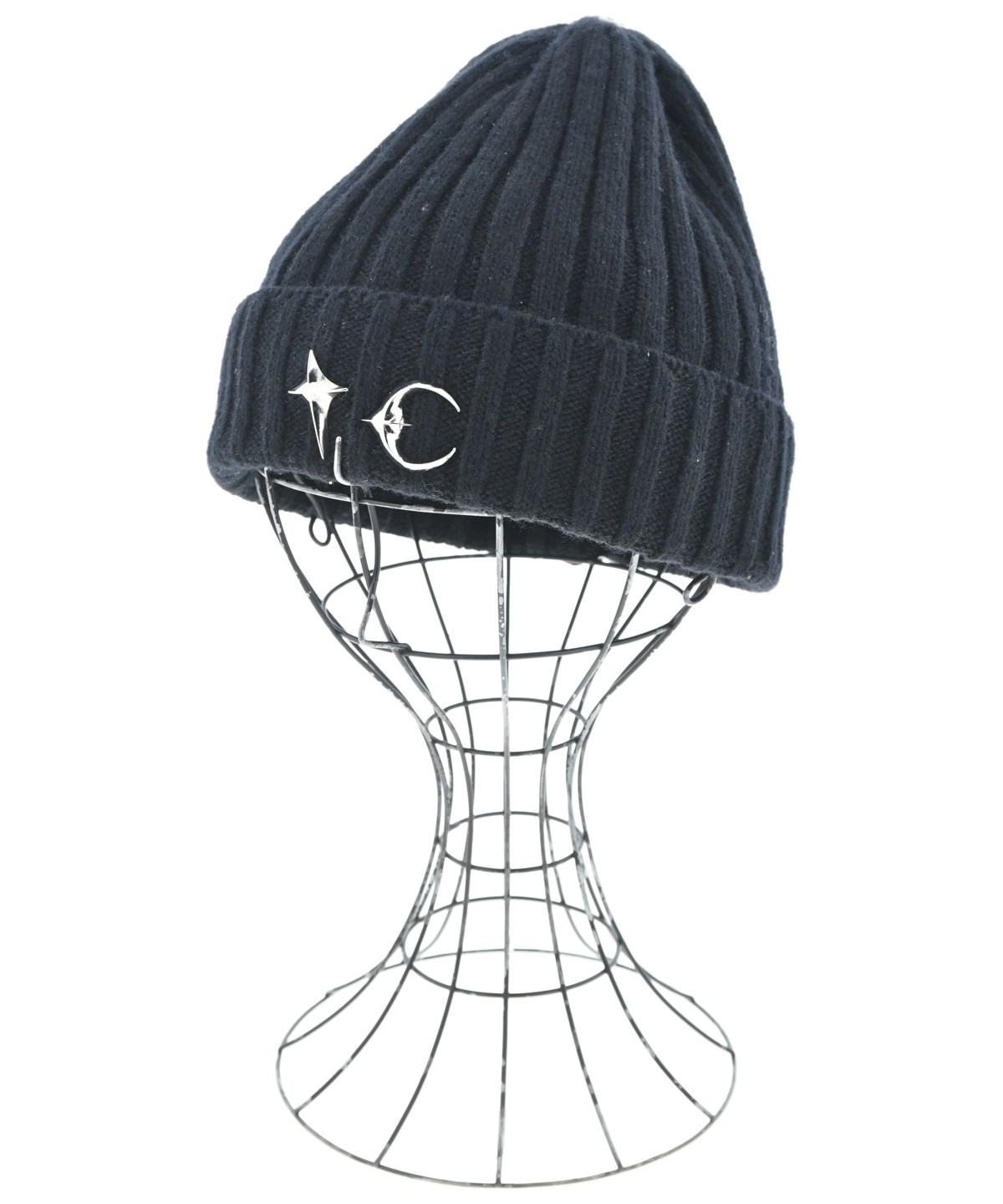 Thug club サグクラブ ニット帽 ダークグレー （汚れ、毛玉なし） Thug