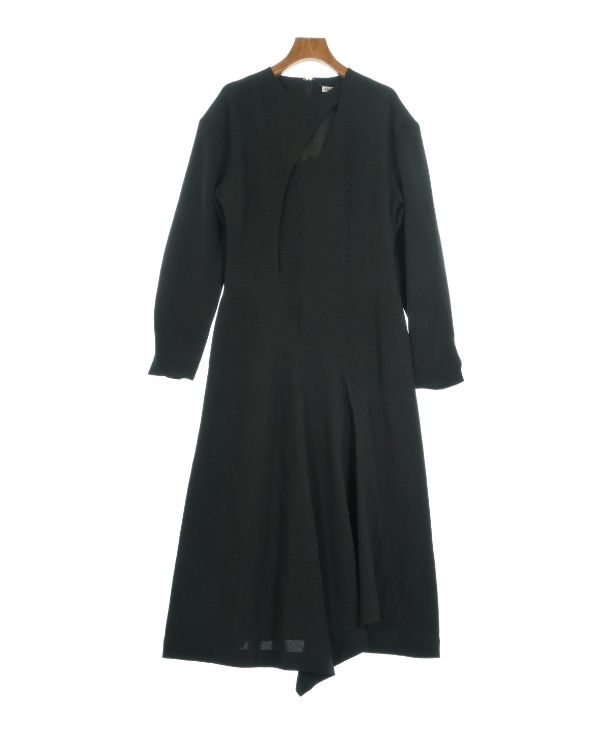 AKIKOAOKI（アキコアオキ）ワンピース 黒 サイズ:F レディース