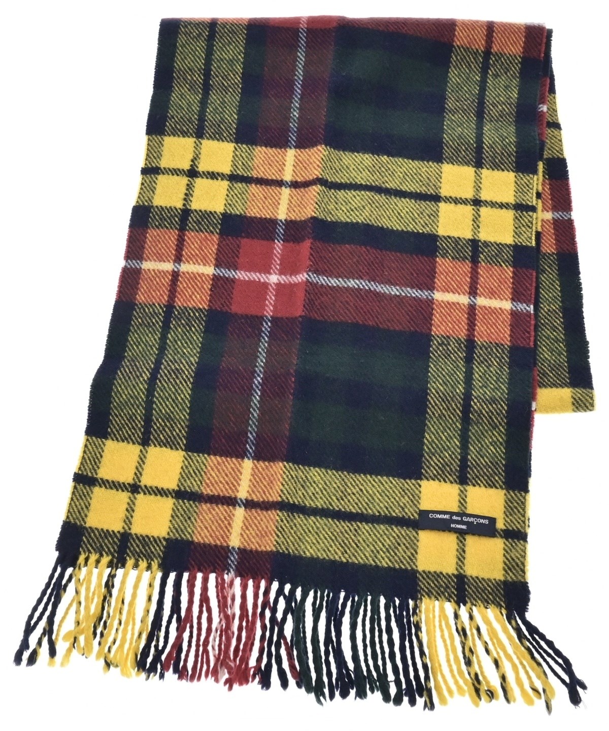 COMME des GARCONS HOMME（コムデギャルソンオム）マフラー 紺 サイズ