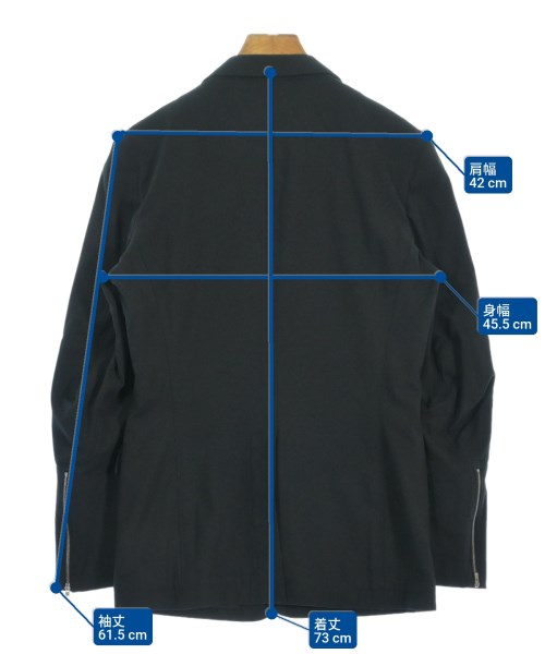 HELMUT LANG（ヘルムートラング）ジャケット 黒 サイズ:34(XS位
