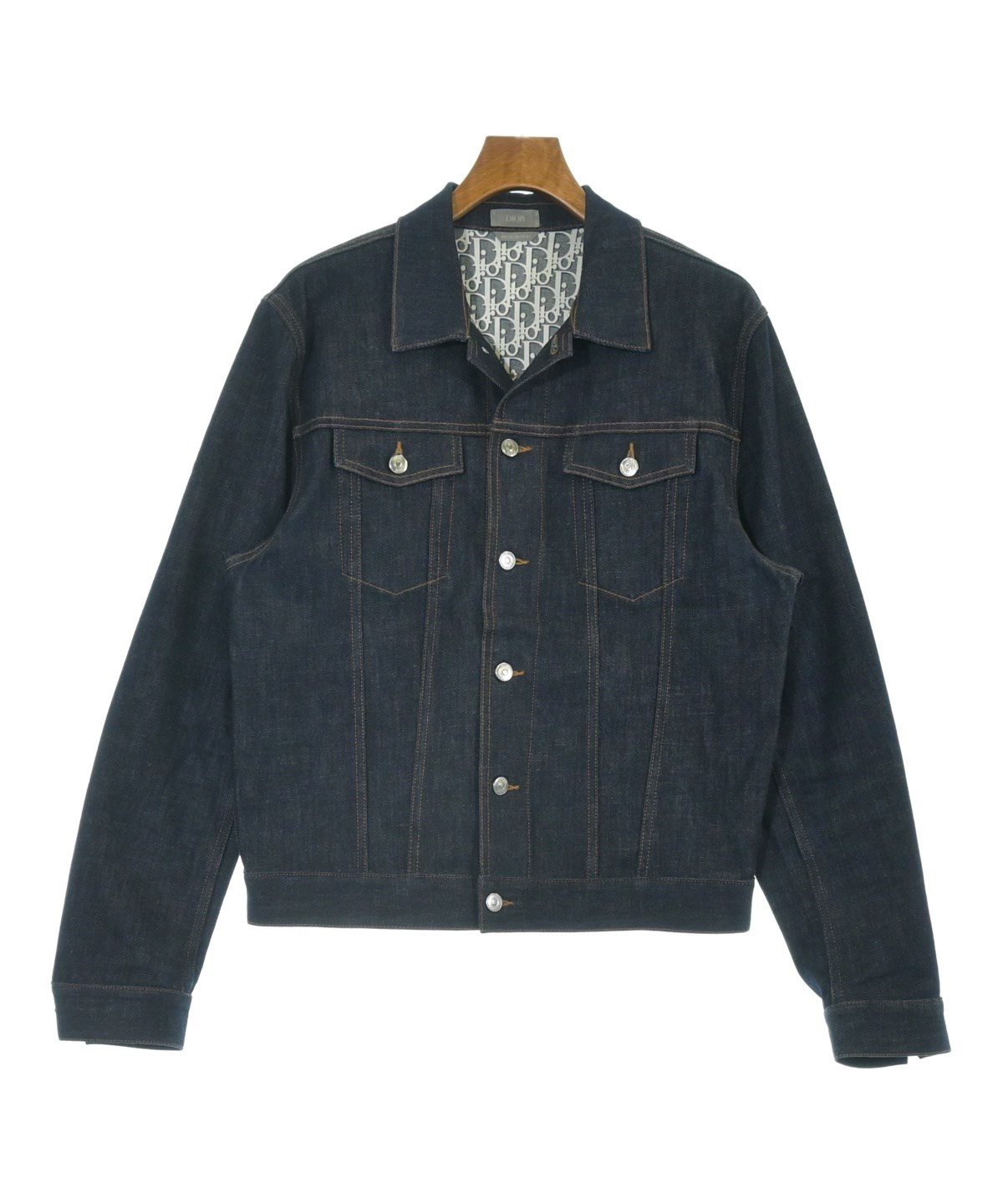 Dior Homme（ディオールオム）デニムジャケット 紺 サイズ:52(XXL位