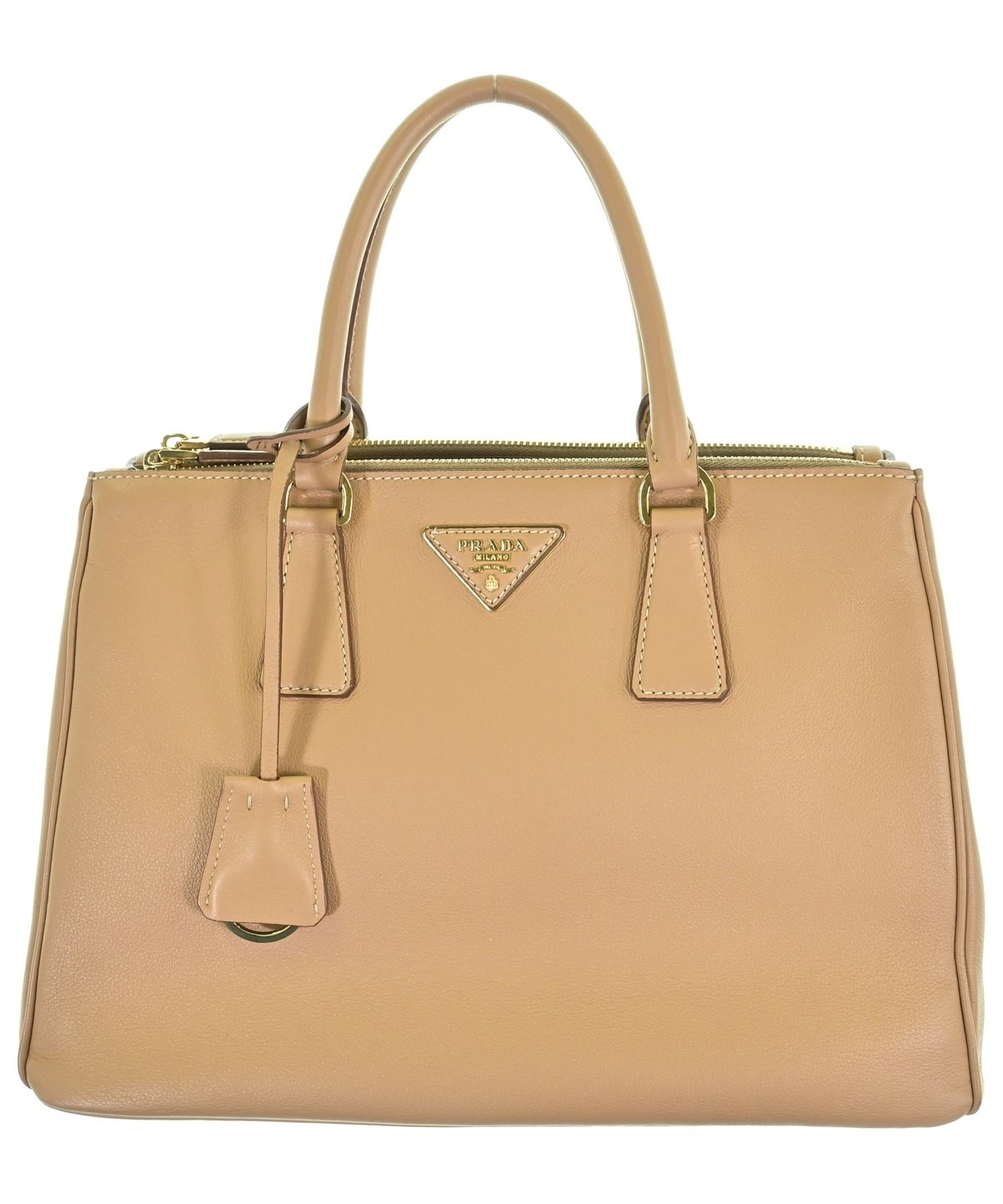 PRADA（プラダ）ハンドバッグ ベージュ サイズ:- レディース