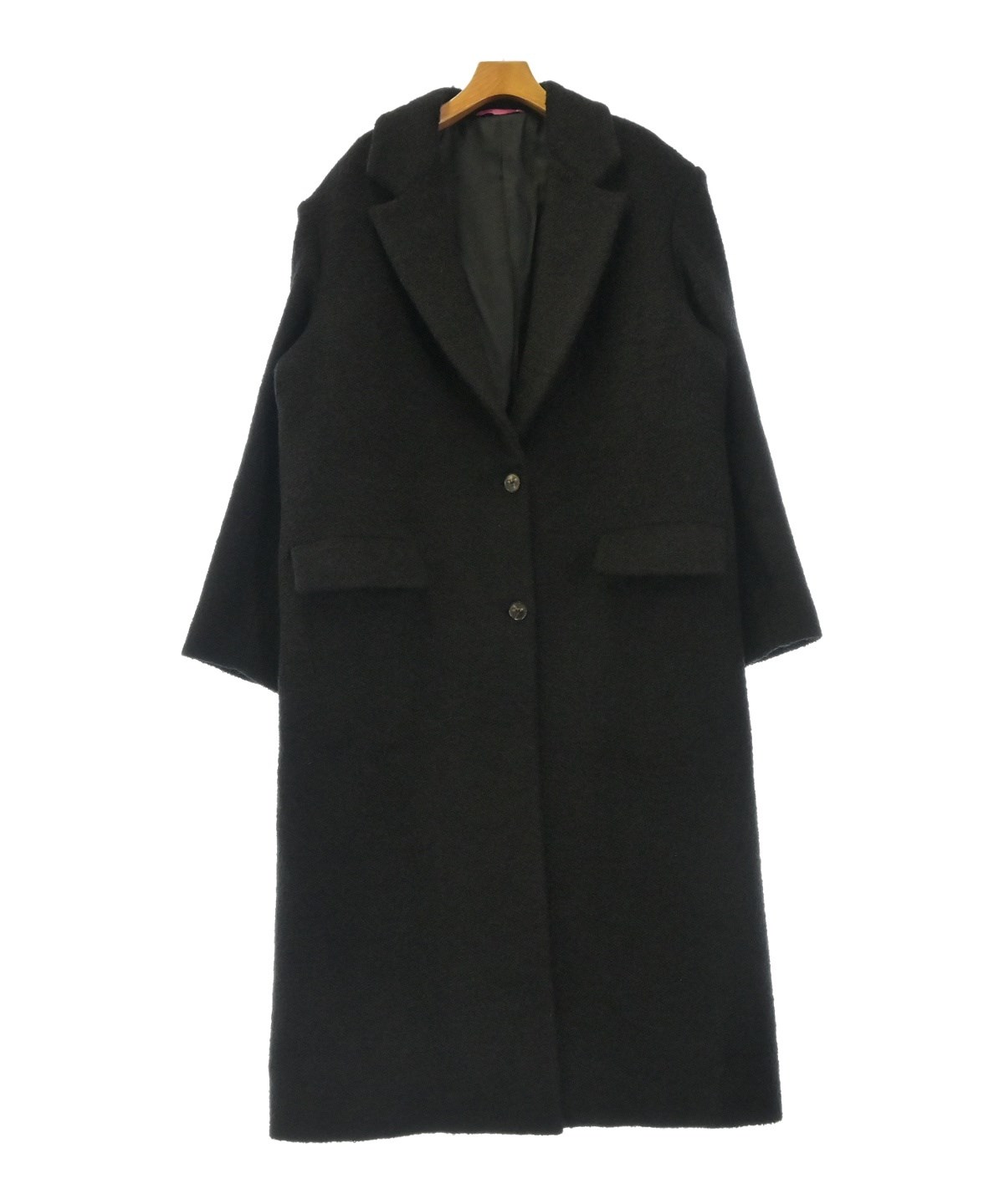 VALENTINO（ヴァレンティノ）チェスターコート 黒 サイズ:50(XXL位