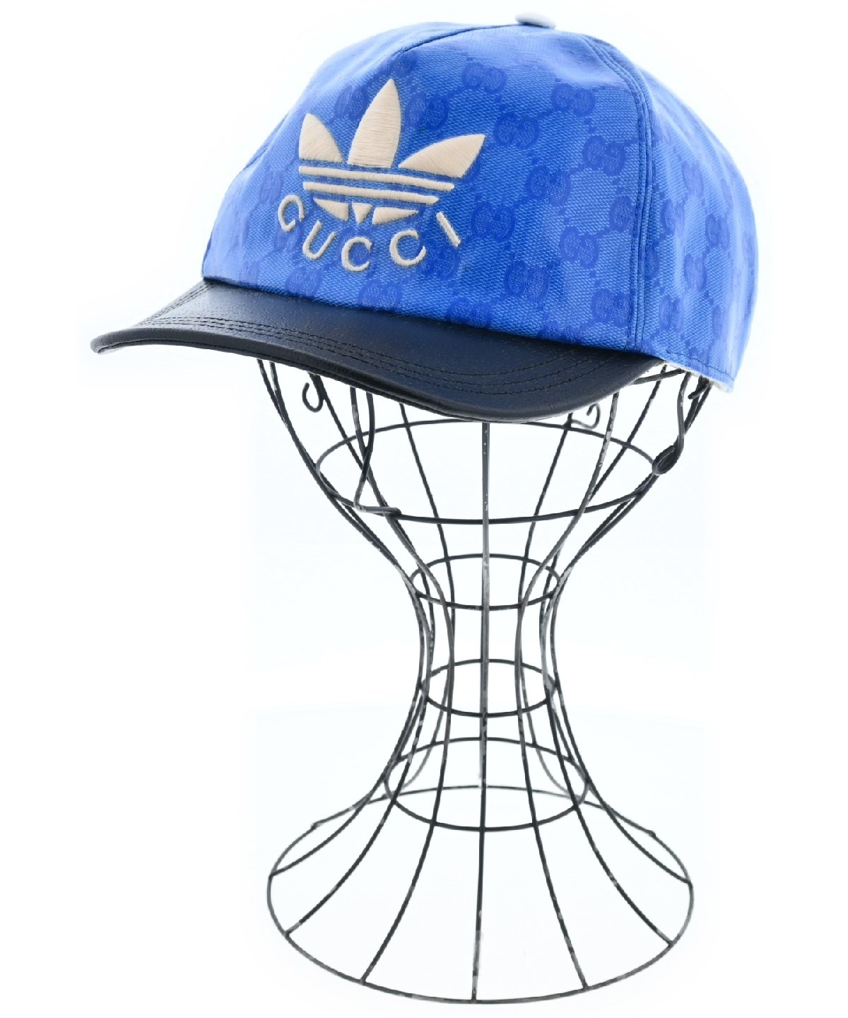 GUCCI（グッチ）キャップ 青 サイズ:L(59cm) メンズ/2200458457038