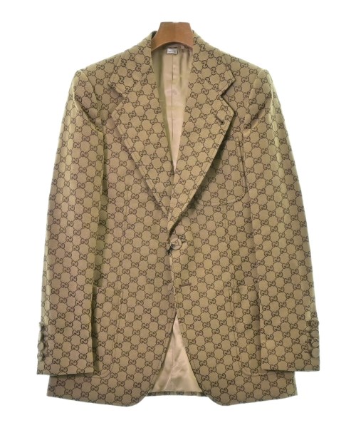 GUCCI（グッチ）テーラードジャケット ベージュ サイズ:48(L位) メンズ