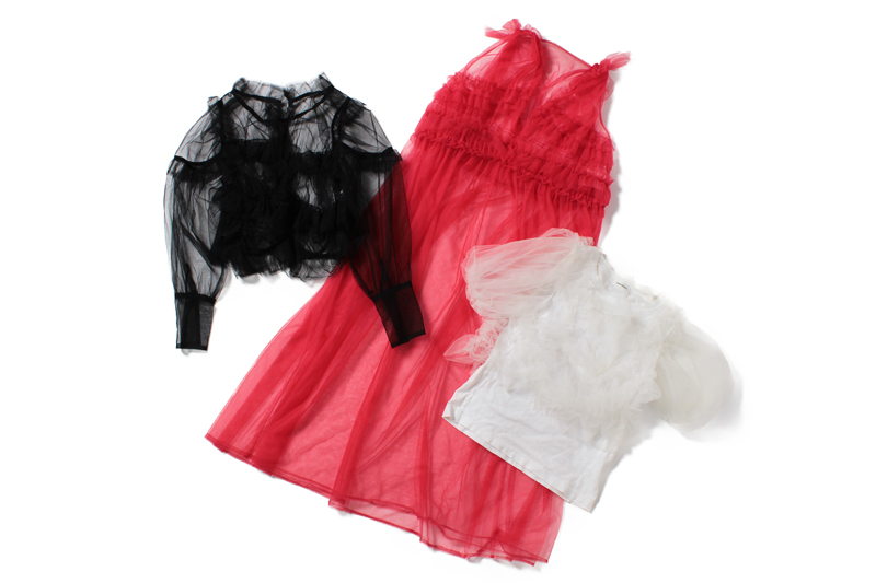 Chika Kisada］チュールで魅せる身体美 - ブランド古着の通販 ユーズド