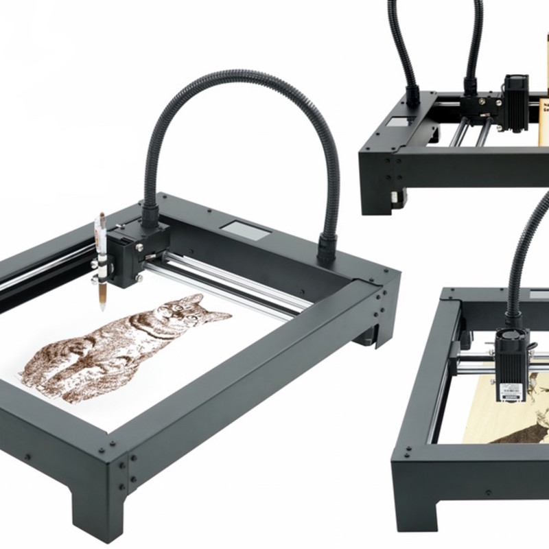 XPlotter｜レーザーカット/彫り付け可能なデスクトップ作図装置「X