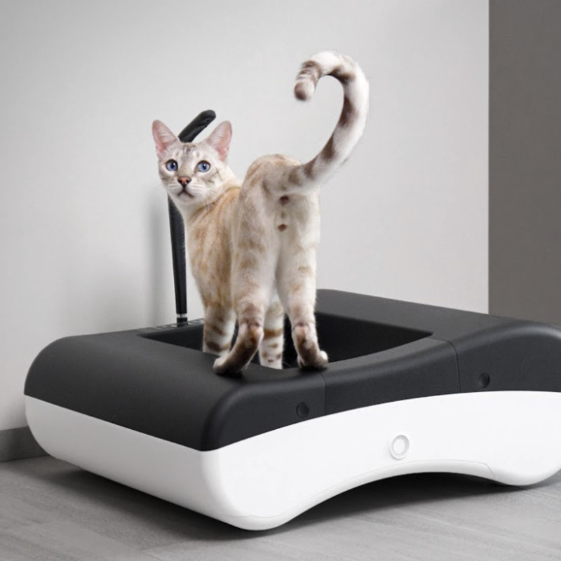 PetyPot｜愛猫の排せつ物を自動で処理するスマートトイレシステム