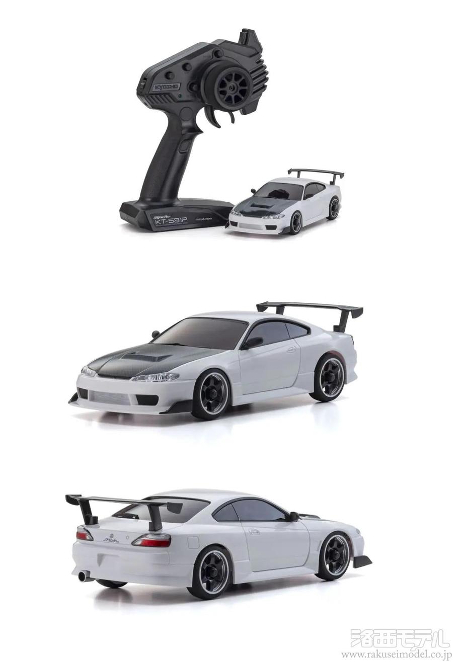 京商 32647W ミニッツAWD 日産 シルビア S15 EQUIPPED WITH GTウイング