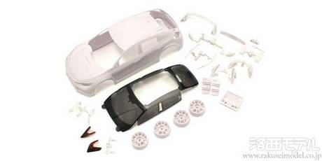 京商 MZN194 ホンダシビック タイプR ホワイトボディ(ホイール付