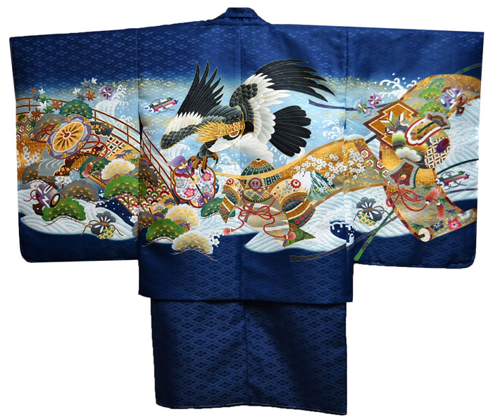 楽天市場】七五三 753 着物 男の子 袴 セット 5歳羽織袴 フルセット 鷹