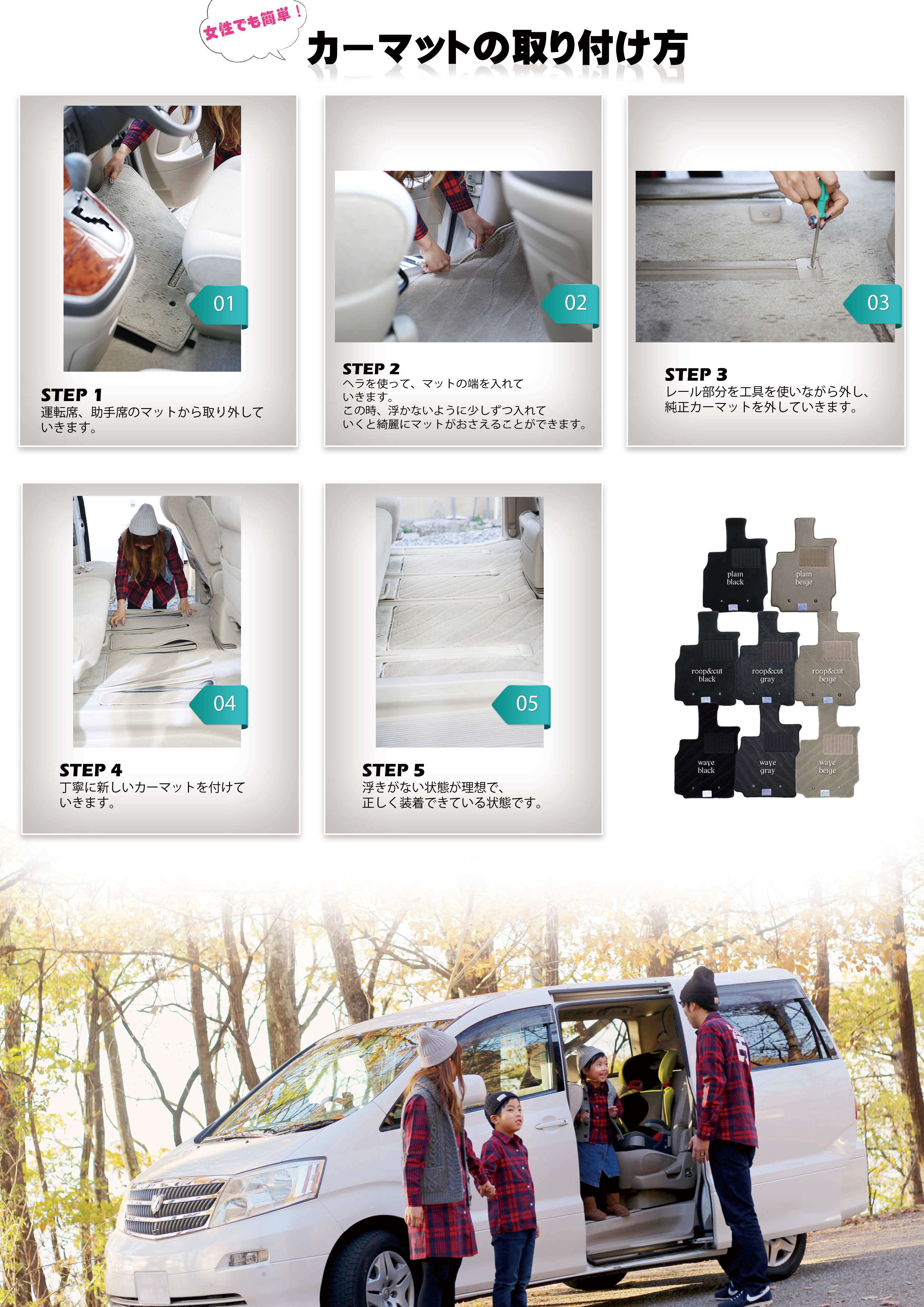 楽天市場】旧型 アルファード 10系 フロアマット ANH10W ANH15W MNH10W