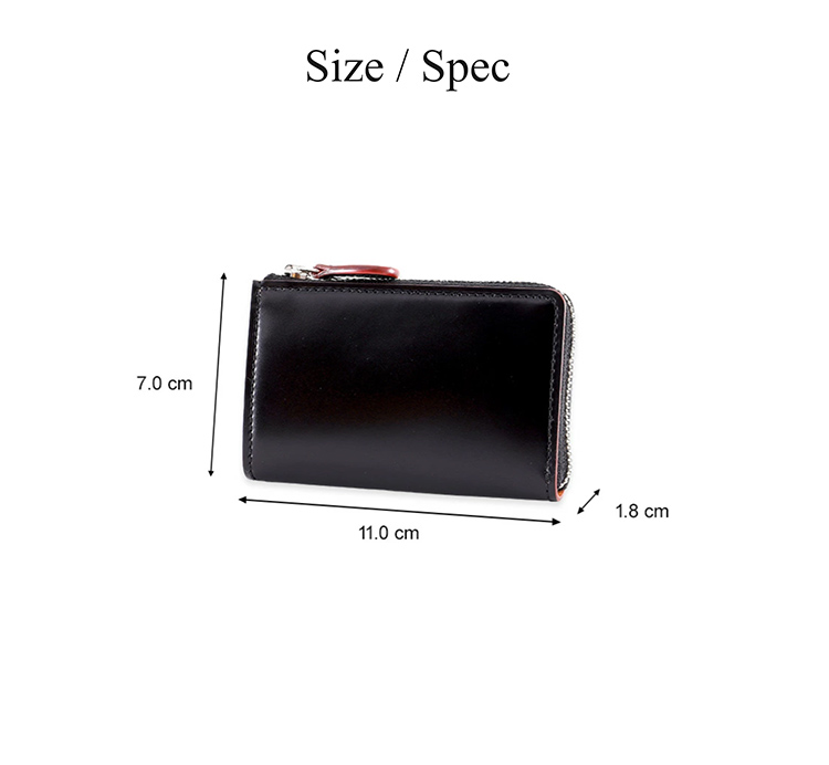 楽天市場】【GANZO】 ガンゾ CORDOVAN コードバン Lファスナー小銭入れ