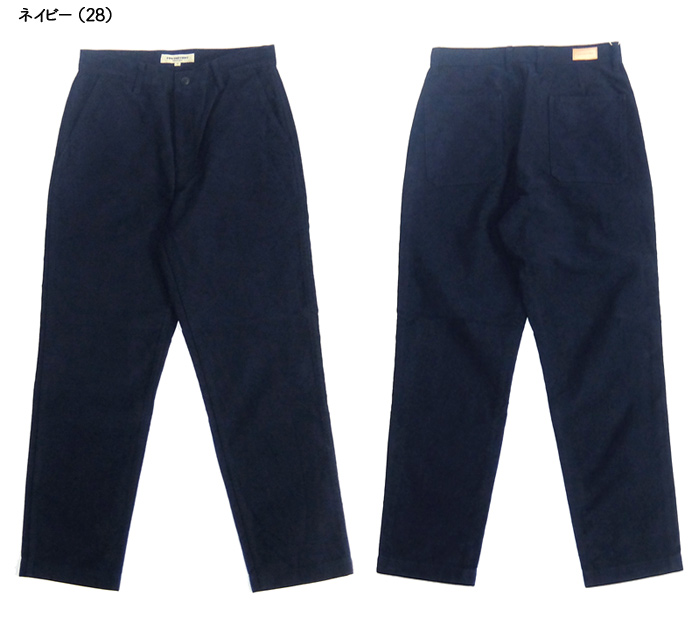 楽天市場】FOBファクトリー [F0491]モールスキン トラウザーズ パンツ