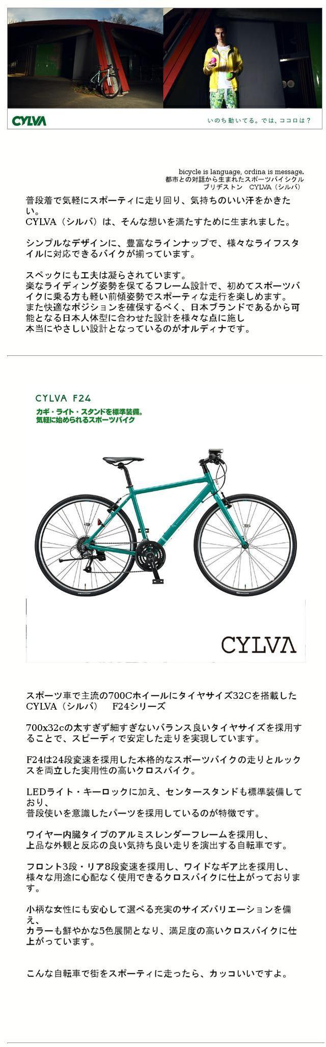 楽天市場】【最大7000円クーポン(3/1一杯)】CYLVA（シルバ）CYLVA F24
