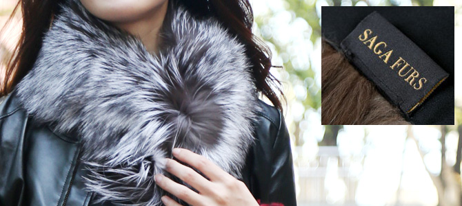 SAGAフォックスの特徴/ファー・レザー・バッグ□毛皮専門店エルベート