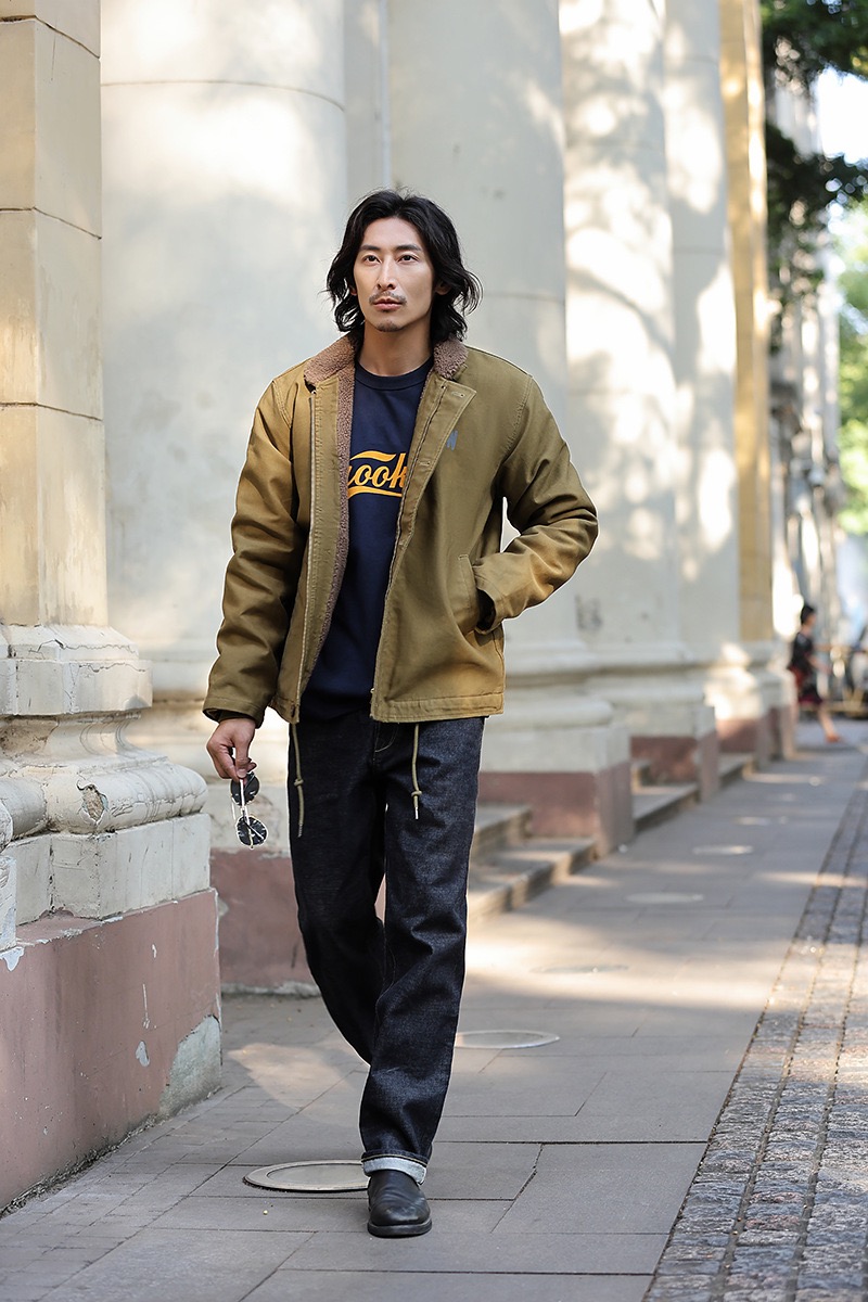 楽天市場】JUNGLE CROSS 11.5oz Deck Jacket ミリタリージャケット