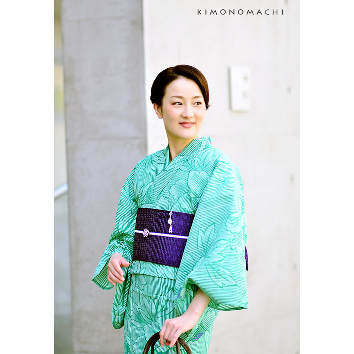 浴衣福袋「大人エレガント」kimonomachiオリジナル 高機能ポリエステル
