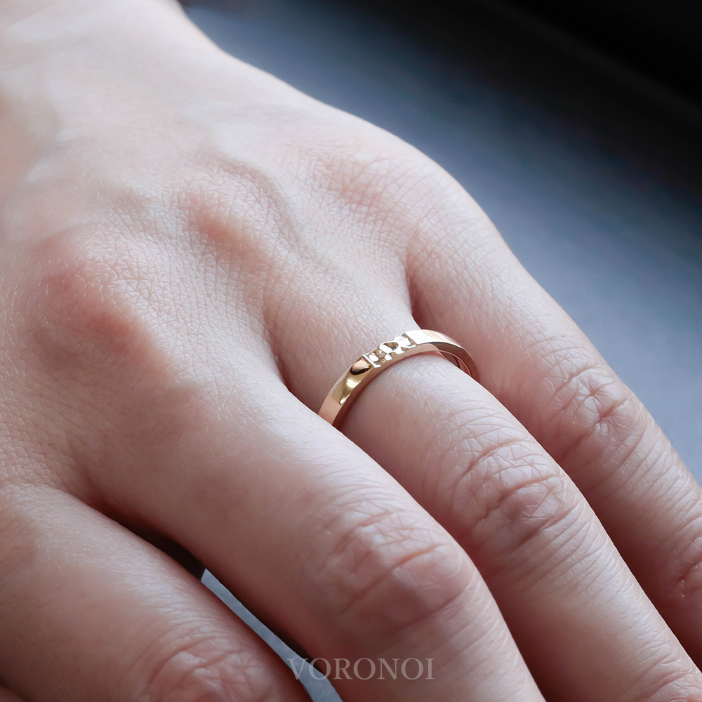 リング - 繋 - （M） K18