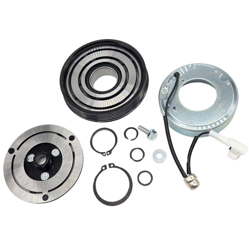 楽天市場】マグネットクラッチ プーリーセット ASSY エアコンプーリー