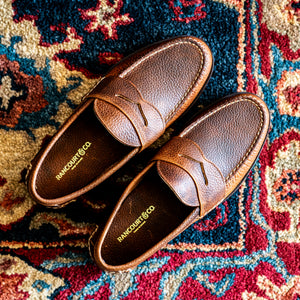 Pinch Penny Moc - Medium Brown Buckaroo | Rancourt & Co. | Men's