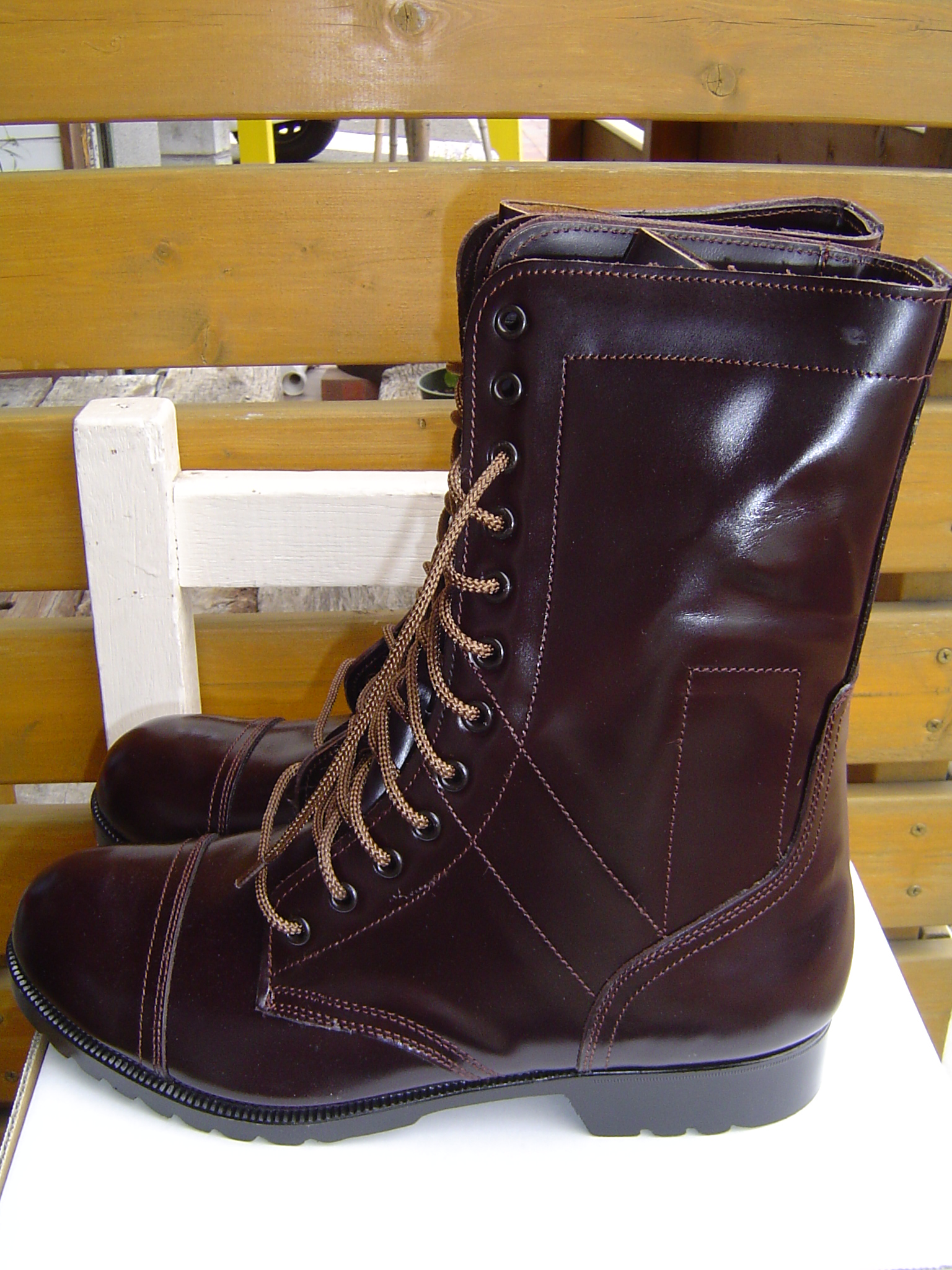 空挺用半長靴（茶） ミリタリーグッズ、自衛隊グッズ、迷彩服の通販