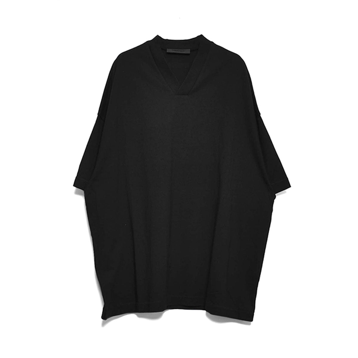 ESSENTIALS]V-NECK T-SHIRT/JET BLACK(125SP244214F) – R&Co.