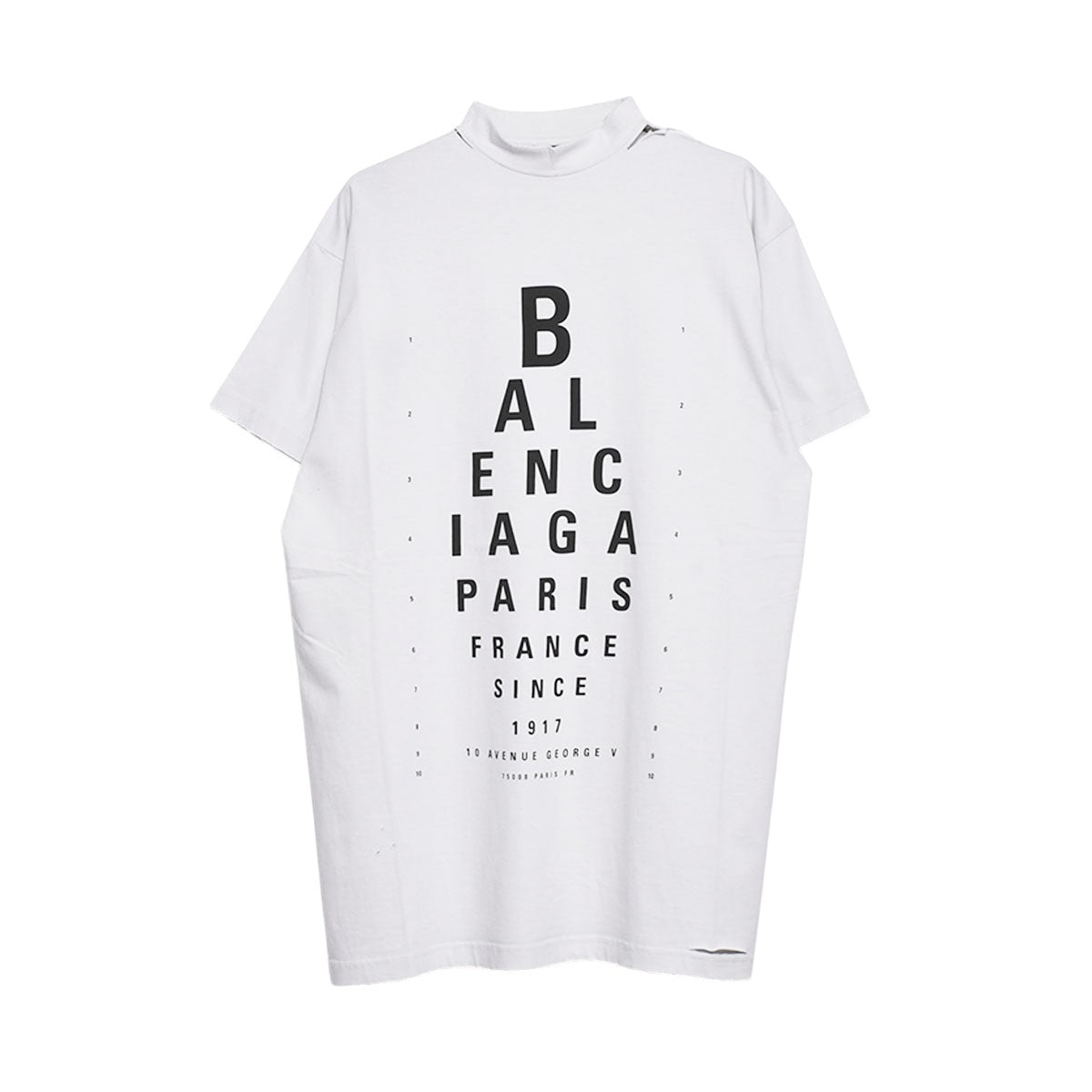 BALENCIAGA]Oversized T-Shirt/BLACK/WHITE(811688-TRVU6) – R&Co.