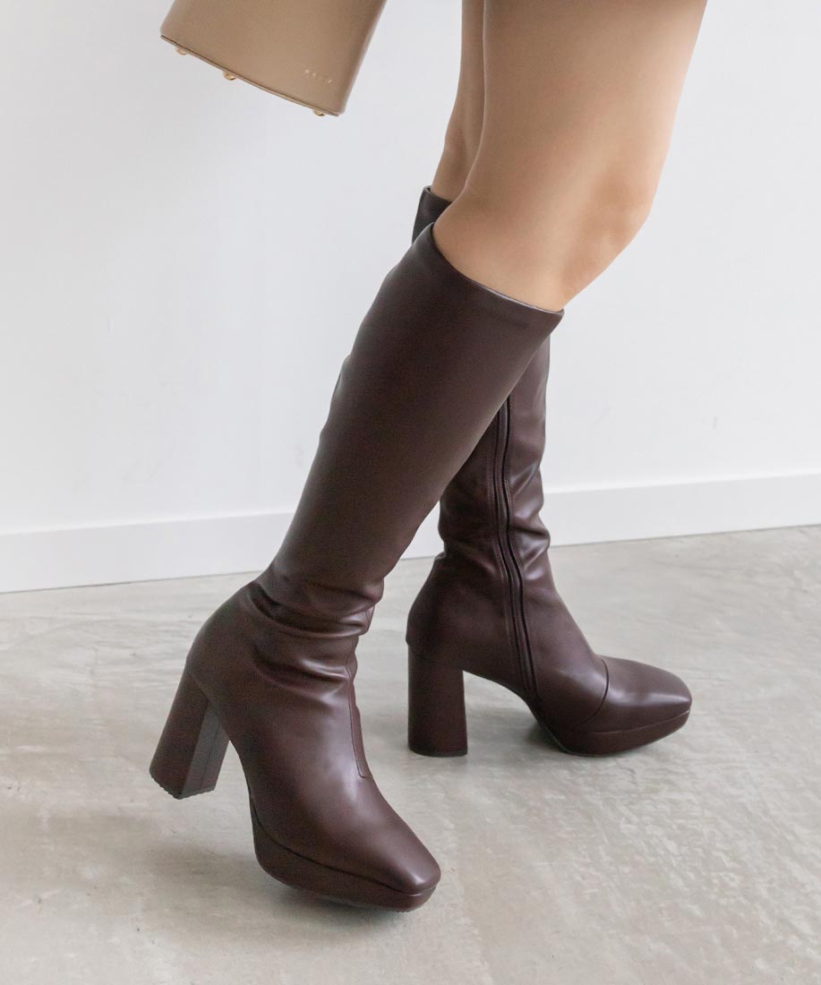 晴雨兼用 ボリュームソールロングブーツRANDA公式サイト