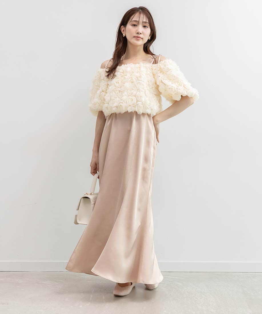 SALE】3DフラワーブラウスセットキャミワンピースRANDA公式サイト