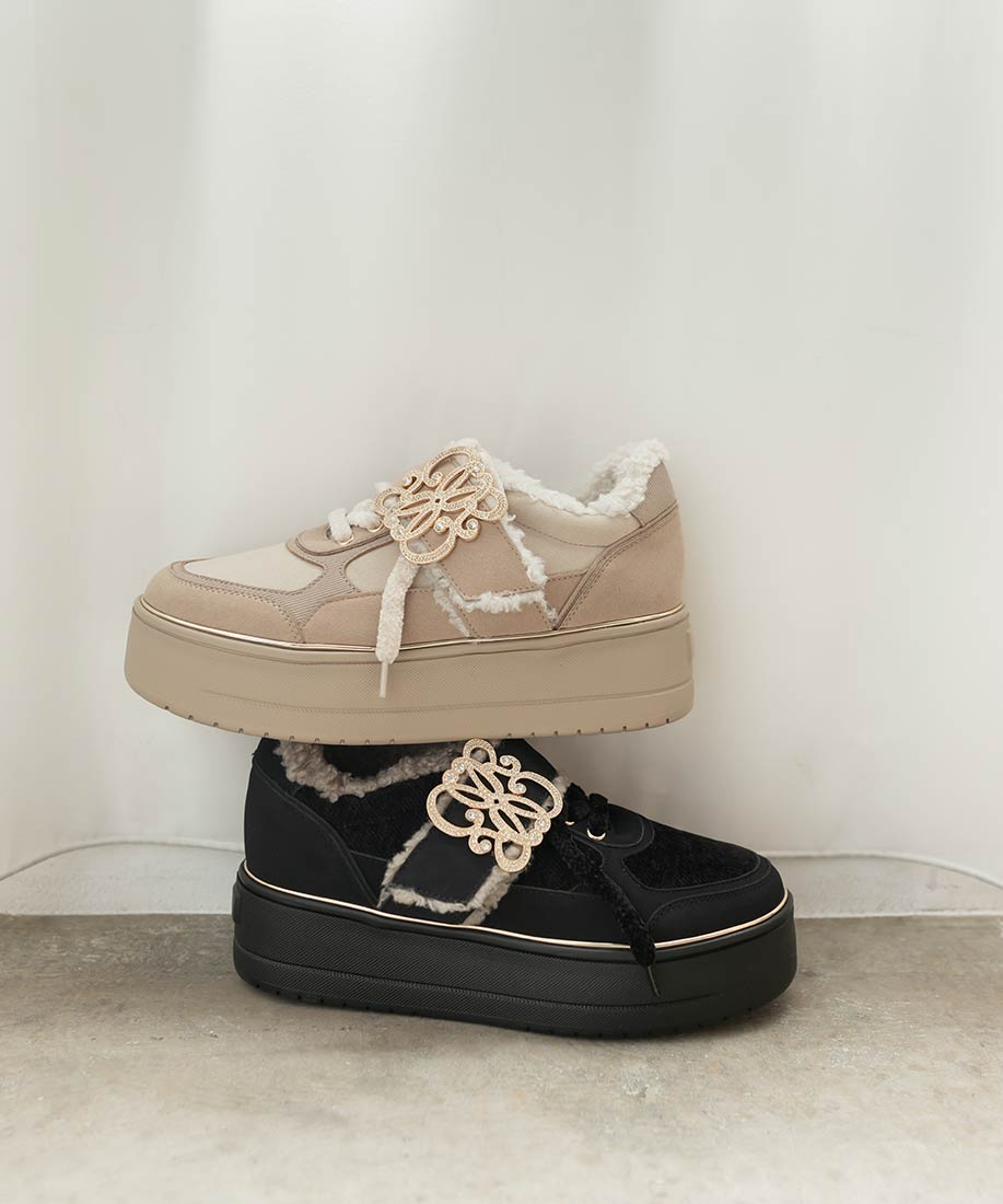 SALE】ボリュームソールボアスニーカーRANDA公式サイト