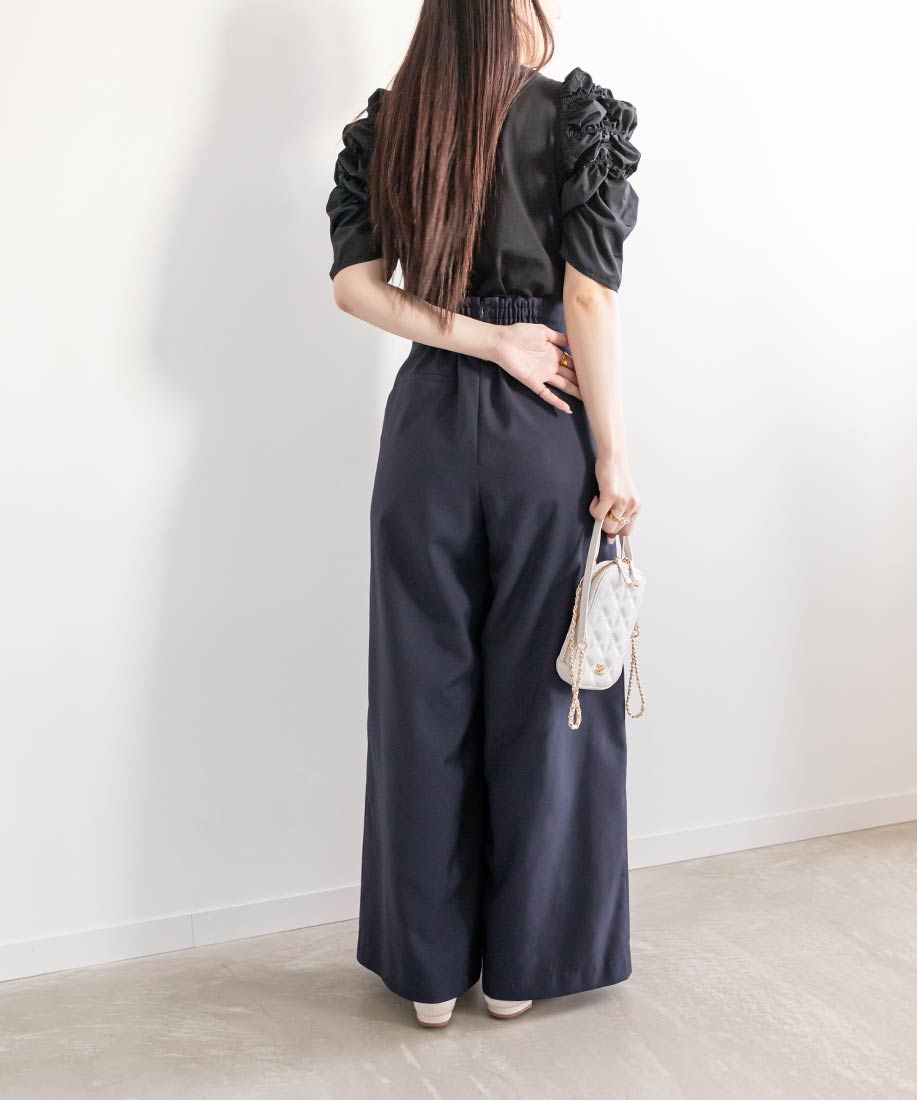 SALE】サスペンダー付きワイドパンツRANDA公式サイト