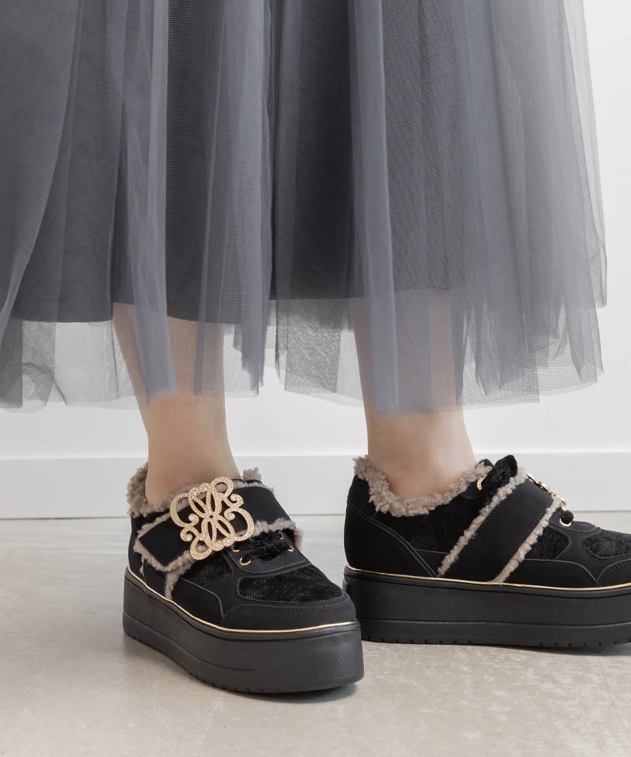 SALE】ボリュームソールボアスニーカーRANDA公式サイト