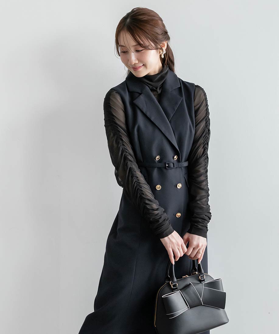 ダブルブレストジャケットワンピースRANDA公式サイト