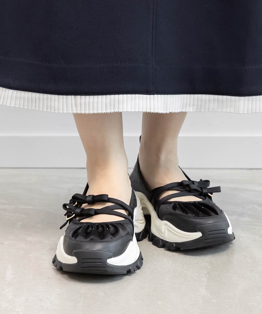 SALE】2WAY リボンクロスベルトスニーカーRANDA公式サイト