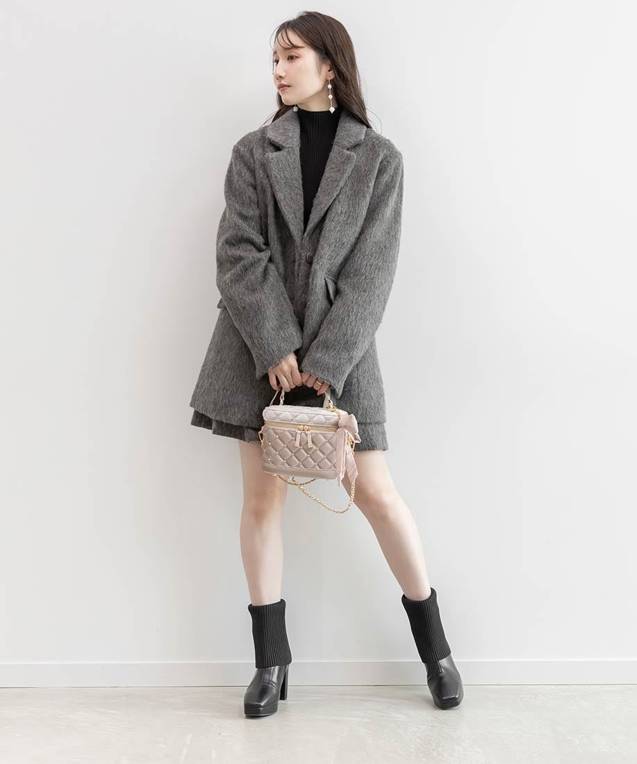 SALE】ウールライクシャギーテーラードジャケットRANDA公式サイト