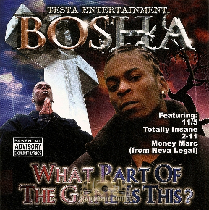 G RAP / BOSHA / what part~ Bosha - What Part Of The Game Is This?: CD