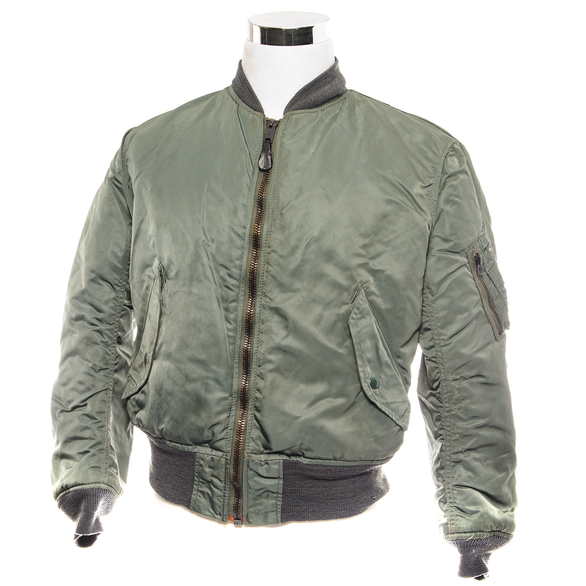 USAF Us Air Force Flight Jacket MA-1 Ma1 1989 Size Medium – Rare