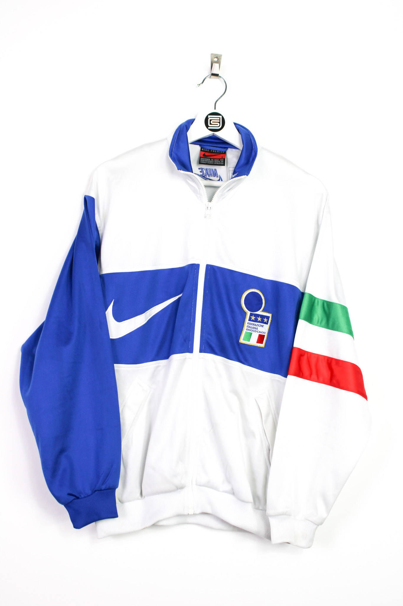 Italy 1996-97 tracksuit jacket - M • RB - Classic Soccer Jerseys
